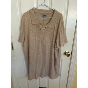 Ruxen‎ Beige Knit Short Sleeve Size XXL NWT
